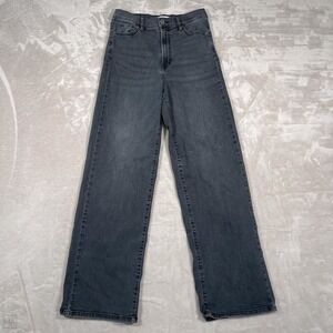 Hidden Women's Jeans Logan Dad Jean High Rise Straight Leg Denim 29 Gray